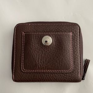 Dark brown Coach wallet
